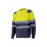 Two-tone high visibility jersey with anti-pilling treatment VELILLA Series 179