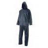 Waterproof two-piece rain suit with internal hood and pockets VELILLA 195