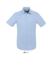 Camicia da uomo Oxford a manica corta SOL'S BRISBANE FIT