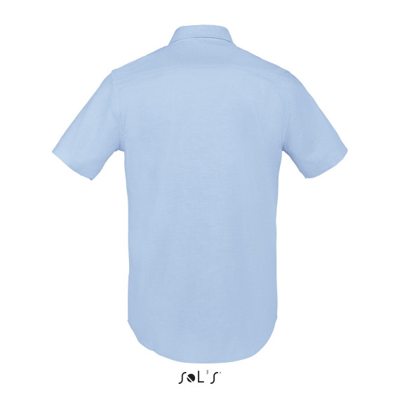 SOL'S BRISBANE FIT Herren Kurzarm-Oxfordhemd