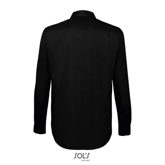 Camisa De Popelina De Hombre De Manga Larga SOL'S BALTIMORE FIT