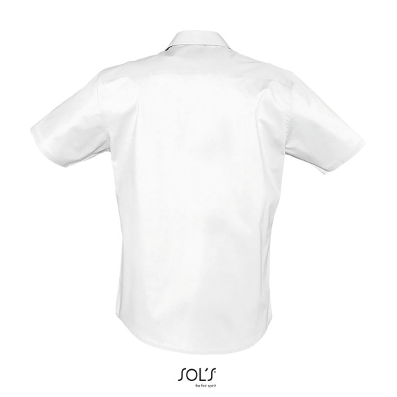 Camisa Strech Hombre Manga Corta SOL'S BROADWAY