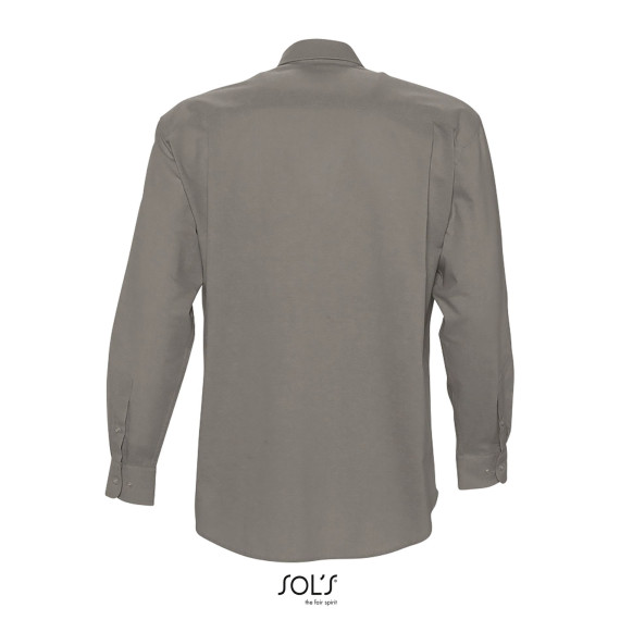 Camisa Hombre Oxford Manga Larga SOL'S BOSTON