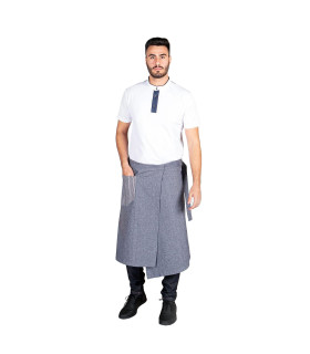 Grembiule francese con fibbia lungo 70 cm, tessuto LONETA UNIFORMI GARY'S 157700
