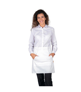 Tablier court ligne NATUREWEAR 47x72 cm, tissu en sergé organique UNIFORMES GARY'S 159900