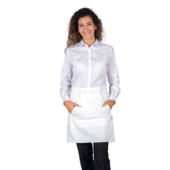 Avental curto linha NATUREWEAR 47x72 cm, tecido de sarja orgânica UNIFORMES GARY'S 159900