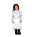 Short apron NATUREWEAR line 47x72 cm, organic twill fabric UNIFORMES GARY'S 159900