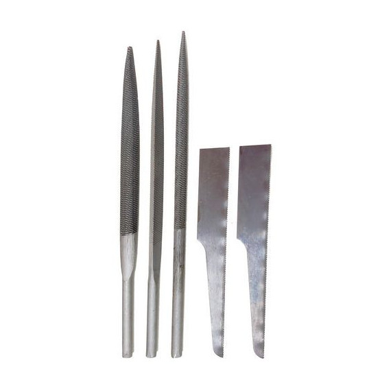 5-piece file set for jigsaws AIRCRAFT