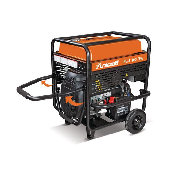 Gerador de energia síncrono PG-E 40 SRA Para o usuário privado exigente e o semiprofissional UNICRAFT