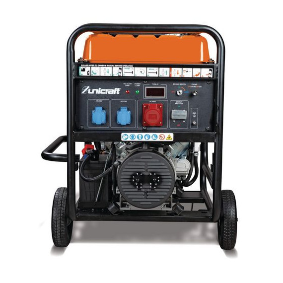 Synchronous power generator PG-E 40 SRA For the demanding private user and the semi-professional UNICRAFT