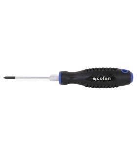 Tournevis Phillips avec hexagone DIN ISO 8764-1 Confort PH-1A PH-3 COFAN