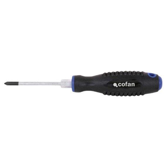 Phillips-Schraubendreher mit Sechskant DIN ISO 8764-1 Confort Plus PH-1a PH-3 COFAN