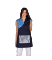 Casula de mulher tipo estola com colarinho mao e bolso central, tecido SARGA ESTELA UNIFORMES GARY'S 213100