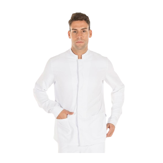 Blusa sanitária cor branca manga longa H2 homem AARON UNIFORMES GARY'S 613900