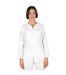 Damen Langarm-Sanitärbluse mit Reißverschluss SICILIA UNIFORMES GARY'S 623600