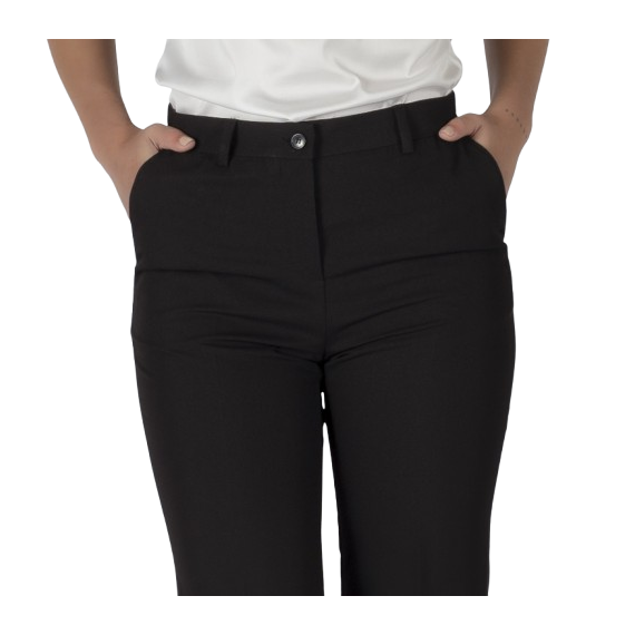 Damenhose mit Gummibund hinten, mittlere Taille GARY'S