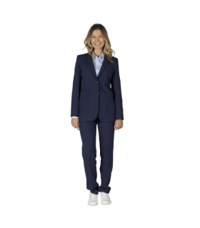 Damenhose mit französischen Taschen in Marineblau aus Welfare-Stoff UNIFORMES GARY'S 700015