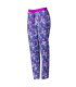 Pantalon femme avec imprimé et bande latérale, en tissu MICROFIBRE antibactérienne UNIFORMES GARY'S 703700.