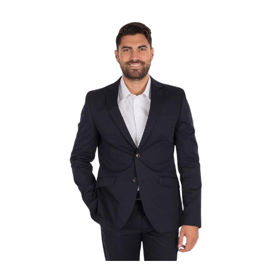 Men's fitted American suit 2 buttons COLD GARY'S