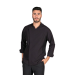 Men's kitchen jacket long sleeves and roll-up cuffs microfiber elastic UNIFORMS GARY'S 949700