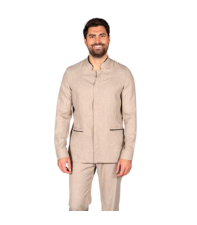 Chaqueta de hombre manga larga, tejido SARGA 100% PES RECICLADO DUARTE UNIFORMES GARY'S 963800