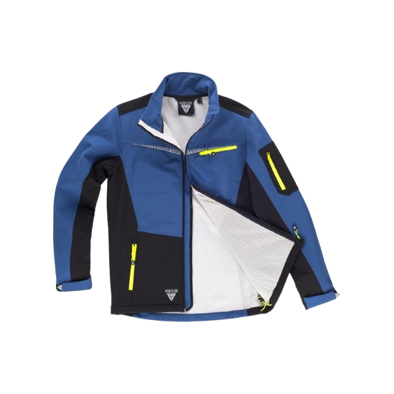 Workshell combinada y con detalles reflectantes WORKTEAM S7825