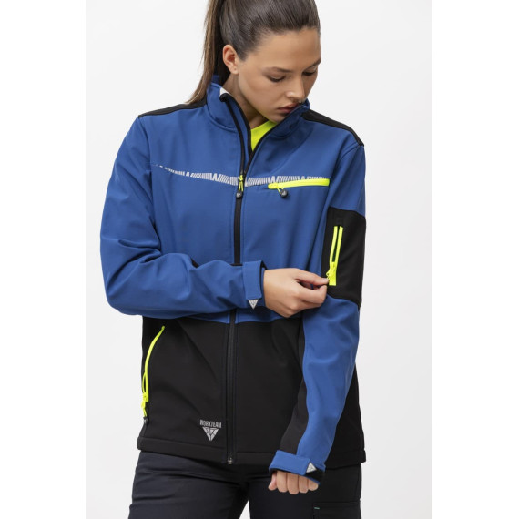 Workshell kombiniert mit reflektierenden Details WORKTEAM S7825