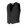 Waiter's vest without lapel and central button closure VELILLA Series 410