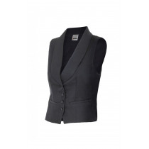 Chaleco de camarera con cuello esmoquin Serie 417