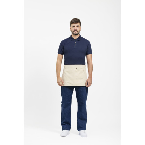Short French apron in canvas fabric WORKTEAM Services M713