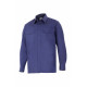 Long sleeve cotton shirt (Navy) Series 533