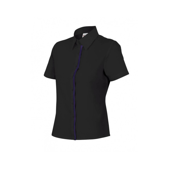 Camisa de manga curta camisa de feminina P538 série