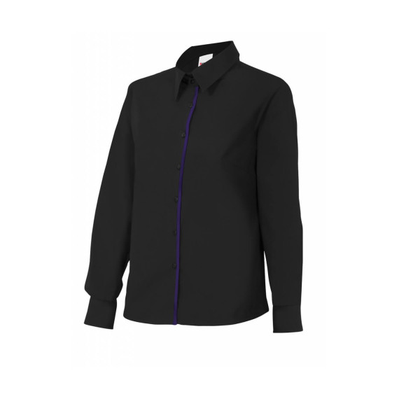 Woman shirt fitted with long sleeve series p539