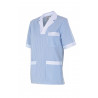 Camisola sanitaria tipo pijama a rayas de manga corta VELILLA Serie 585