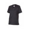 Camisola sanitaria de manga corta  y cuello en pico VELILLA Serie 589