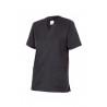 T-shirt with short sleeves and collar