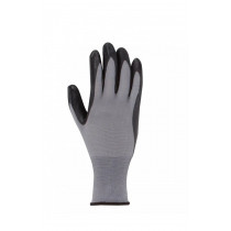 Nylon gloves with NN05 series nitrile coating