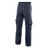 Pantaloni multitasche con zip e rinforzo posteriore in tessuto twill VELILLA Serie 103016