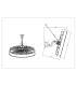 MW VID900 Industrial Wall Ventilator - Ø900 mm 722313090