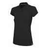 Polo basic da donna a maniche corte con aperture laterali VELILLA Serie 405503
