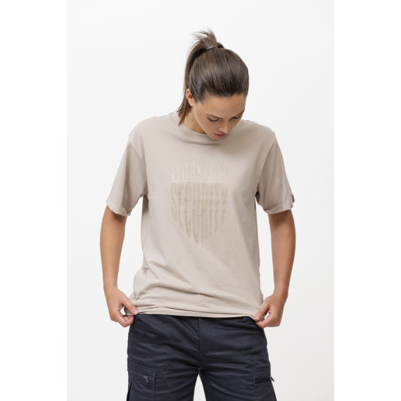 T-shirt manga curta clássica em algodão S6621