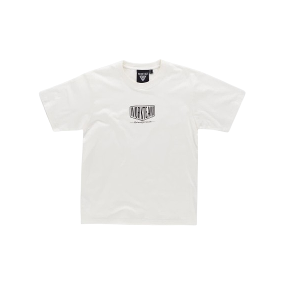 T-shirt manga curta clássica em algodão S6623