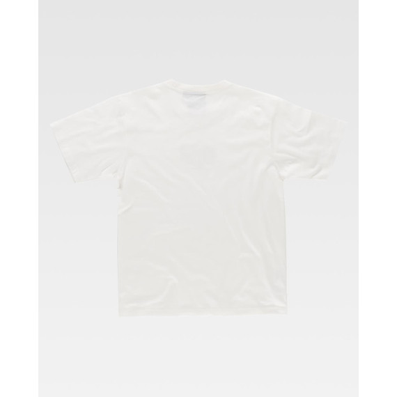 T-shirt manga curta clássica em algodão S6623