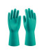 Guanto in nitrile chimico verde floccato L33 cm SAFETOP CHEMICAL GREEN (12 paia)