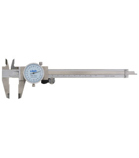 Pie de Rey mit analogem Indikatoruhr 150 mm LIMIT