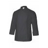Long sleeve kitchen jacket with hidden zipper VELILLA Series 405202TC