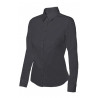 Stretch women's long sleeve shirt with French closure velilla 405002 series