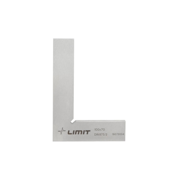 Escuadra lisa de acero DIN 875 LIMIT
