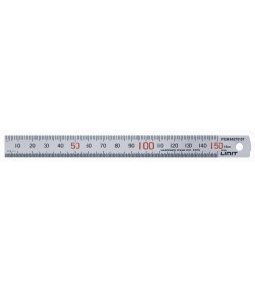 Edelstahlregel mit blendfreier Ablesung LIMIT
