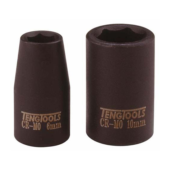 Impact Socket 1/4" Metric 6mm ANSI B107.2